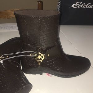 michael kors rain boots